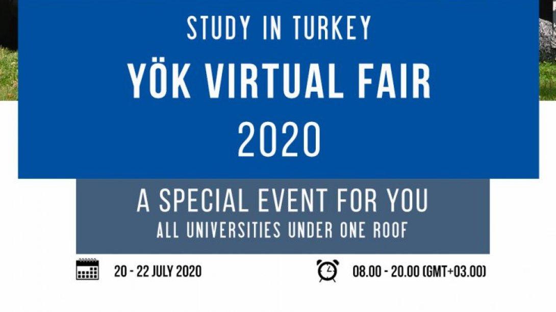 YÖK Sanal Fuarı 2020- Study in Turkey
