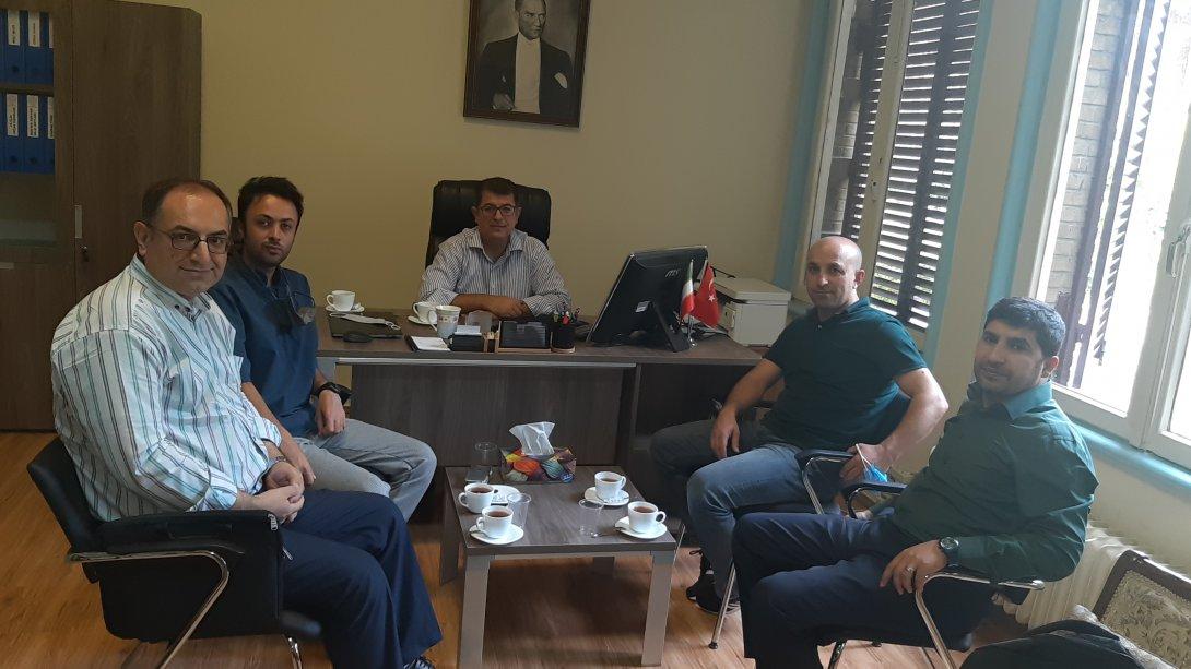 Türk Basın Mensupları ve İranlı Editör Eğitim Müşavirliğimizi Ziyaret Ettiler