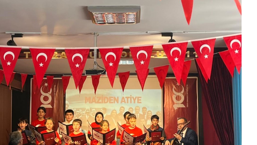 Cumhuriyetimizin 100. Yılı Tahran Türk Okulunda Coşkuyla Kutlandı